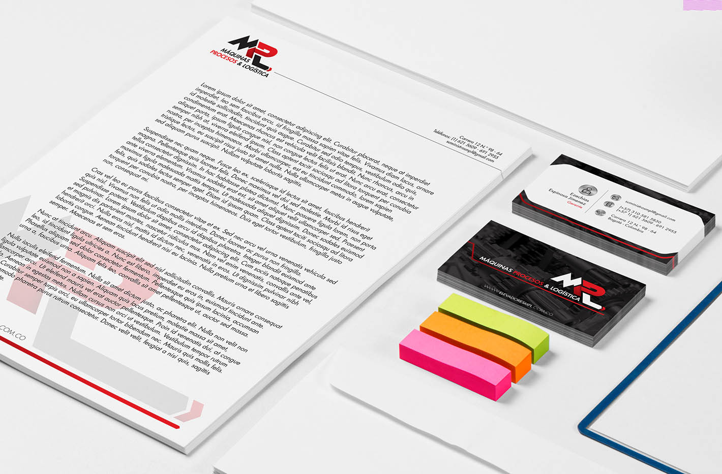 Rediseño de Logo MPL Maquinas Procesos y Logística