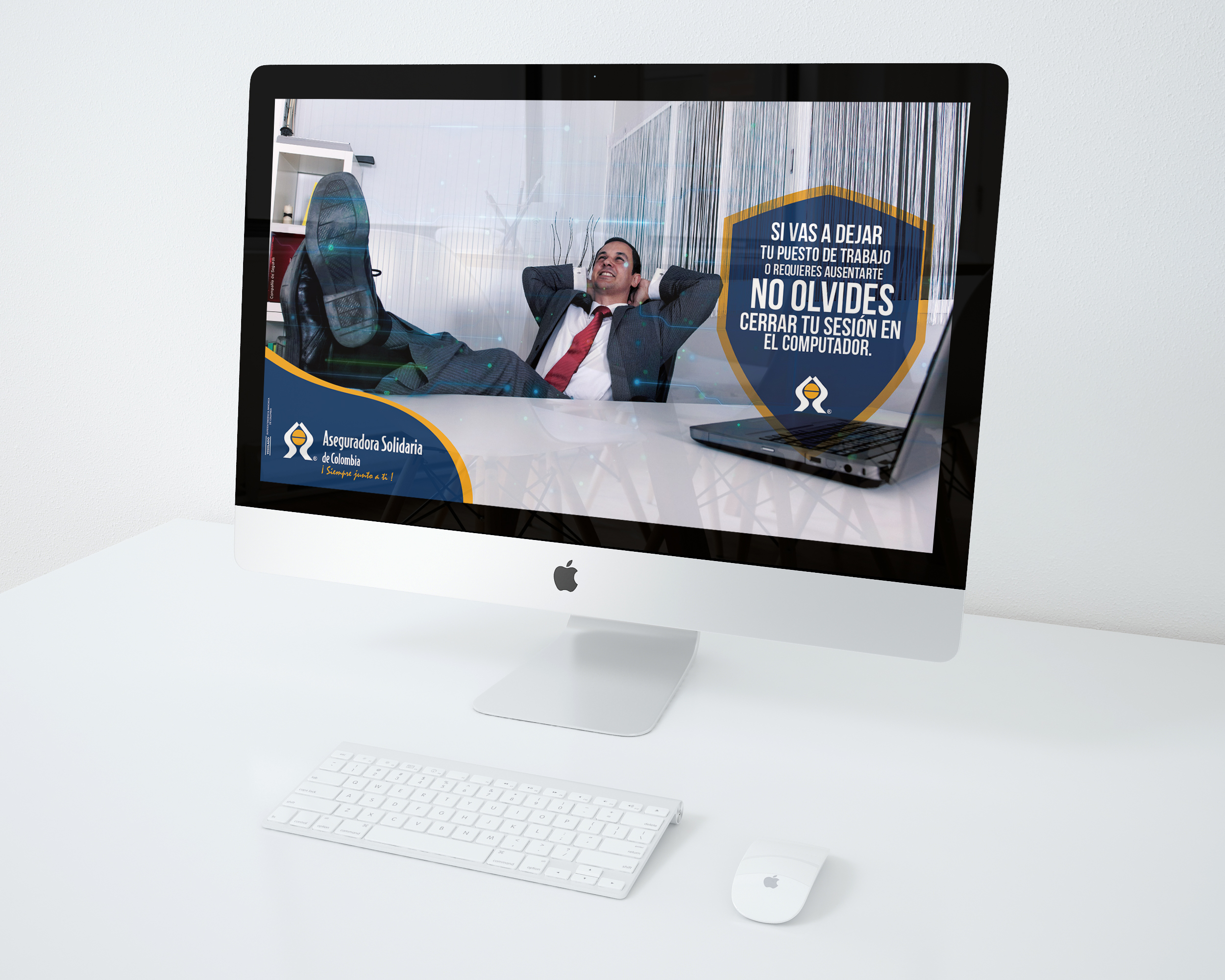Diseño Salvapantallas Aseguradora Solidaria