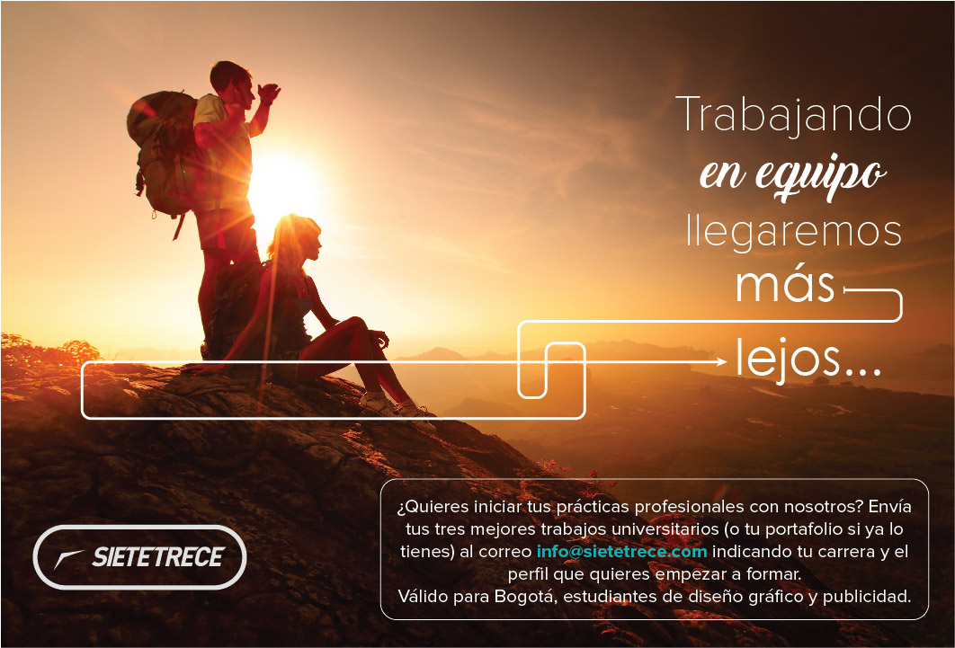 Trabaja Con Nosotros, diseño, publicidad, agencia, bogotá