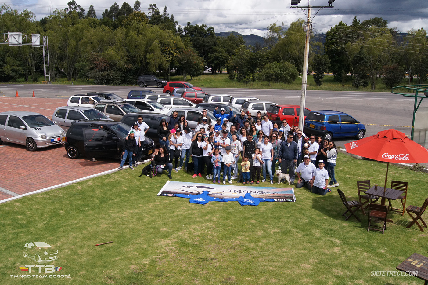 Rodada por la sabana con Twingo Team Bogotá