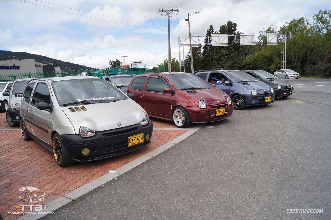 Rodada por la sabana con Twingo Team Bogotá